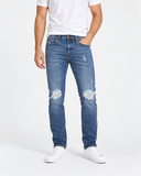 Diesel Buster 084UV Slim Tapered Jeans – Blue Distressed W29 L32