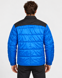 Diesel J-Welles Men’s Relaxed Fit Quilted Shirt Jacket – Size L Blue