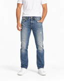 DIESEL BUSTER 084NY Men’s Jeans W29 L32 Slim Tapered Distressed Blue Authentic