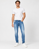 DIESEL SLEENKER RS638 Jeans W34 L32 Men’s Skinny Fit Blue Denim