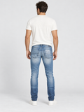 DIESEL TEPPHAR 081AQ Jeans W29 L32 Men’s Slim Carrot Fit Blue Denim