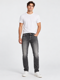 DIESEL Sleenker 009IS Men's Skinny Fit Jeans – Washed Black Denim W32 L32