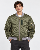 DIESEL J-MA-ONE-REV Men's Reversible Bomber Jacket – Size S