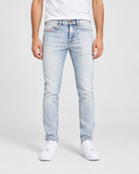 Diesel D-Strukt 009TN Men's Slim Fit Jeans – Light Blue Washed Denim W29 L32