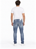DIESEL BUSTER 084CM Men’s Jeans Slim Tapered Blue Denim