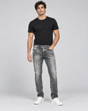 DIESEL D-STRUKT 009EV Men’s Slim Fit Jeans Grey Washed Denim