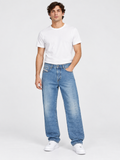 DIESEL 2010-FS4 007B9 Men’s Jeans W34 L32 Loose Fit Blue Denim
