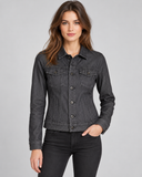 DIESEL BLACK GOLD GHEDAS Women’s Denim Jacket Size 40 Grey Designer