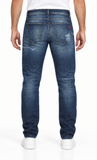 Diesel D-Strukt 09F57 Men's Slim Fit Jeans Blue Faded Denim Authentic