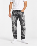Diesel D-Strukt 009SW Slim Jeans – Black Paint Splatter