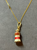 Juicy Couture Lighthouse Necklace Y2K Charm