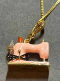 Juicy Couture Pink Sewing Machine Long Necklace (60–65 cm)