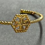 Tory Burch logo bangle