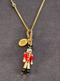 Juicy Couture Gold-Tone Long Necklace (60–65cm) – Nutcracker Pendant