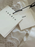 Sandro white shirt size 3 (UK12)