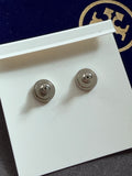 Tory Burch logo stud earrings