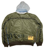DIESEL W-STORMY MEN’S JACKET SIZE XL DESIGNER OUTERWEAR 100% AUTHENTIC
