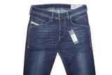 DIESEL BELTHER 0814W TAPERED JEANS