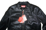 DIESEL L-METALO LEATHER JACKET