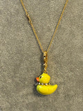 Juicy Couture Long Duck Charm Necklace (60–66 cm)