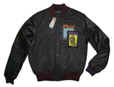 DIESEL R-HARRYZ JACKET LEATHER SLEEVES 100% AUTHENTIC