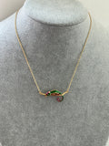 Bill skinner chameleon necklace