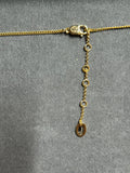 Juicy Couture Gold Necklace with Ferris Wheel Pendant