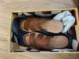 Sandro x Louis Barthelemy Leather Sandals – Size 36