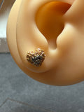 Juicy couture stud earrings