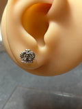 Juicy couture crown stud earrings