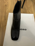 Sandro “Atemis” Chocolate Brown Ankle Boots – Size 38