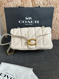 COACH Tabby 20 Quilted Shoulder Bag With Chain