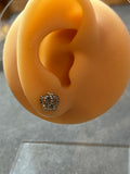 Juicy couture crown stud earrings