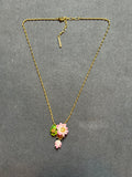 Les nereides lotus necklace