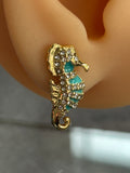 Kate spade seahorse stud earrings