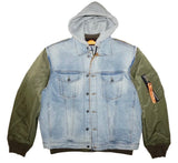 DIESEL W-STORMY MEN’S JACKET SIZE XL DESIGNER OUTERWEAR 100% AUTHENTIC