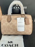 Coach mini rowan signature bag