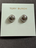 Tory Burch logo stud earrings