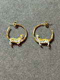 Bill skinner leotard earrings