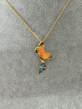 Pre-loved bill skinner butterfly necklace