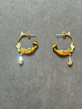 Pre-loved bill skinner hoop earrings