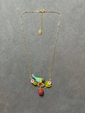 Pre-loved Bill skinner bird necklace