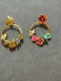 Pre-loved bill skinner hoop earrings