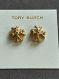 Pre-loved Tory Burch logo earrings