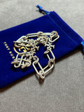 Pre-loved Tory Burch chain logo choker