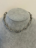 Pre-loved Tory Burch chain logo choker