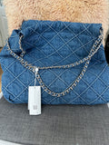 Tory Burch denim handbag