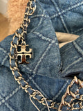 Tory Burch denim handbag