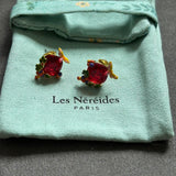 Pre-loved Les nereides stud earrings
