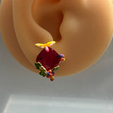 Pre-loved Les nereides stud earrings